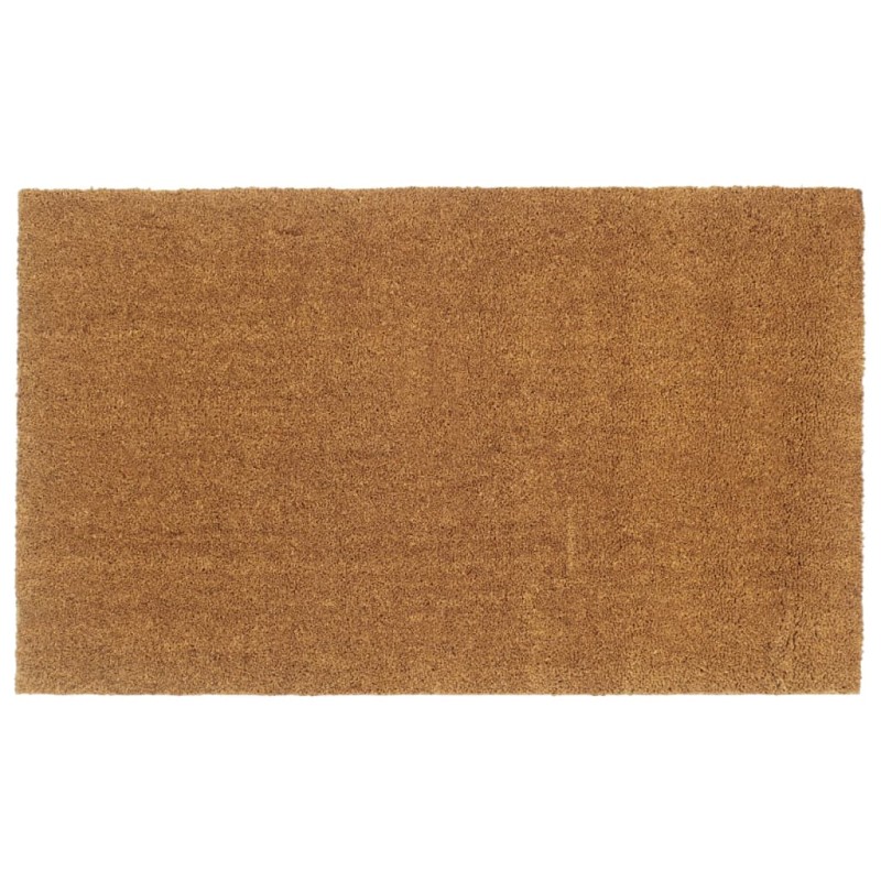 vidaXL Felpudo de fibra de coco natural 90x150 cm vidaXL Felpudo de fibra de coco natural 90x150 cm