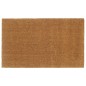 vidaXL Felpudo de fibra de coco natural 90x150 cm vidaXL Felpudo de fibra de coco natural 90x150 cm