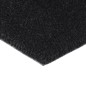 vidaXL Felpudo de fibra de coco negro 65x100 cm vidaXL Felpudo de fibra de coco negro 65x100 cm
