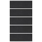 vidaXL Alfombrillas de escalera de goma 5 uds 25x75 cm vidaXL Alfombrillas de escalera de goma 5 uds 25x75 cm