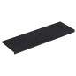 vidaXL Alfombrillas de escalera de goma 5 uds 25x75 cm vidaXL Alfombrillas de escalera de goma 5 uds 25x75 cm