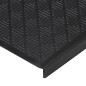 vidaXL Alfombrillas de escalera de goma 5 uds 25x75 cm vidaXL Alfombrillas de escalera de goma 5 uds 25x75 cm