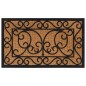 vidaXL Felpudo rectangular de goma y fibra de coco 45x75 cm vidaXL Felpudo rectangular de goma y fibra de coco 45x75 cm