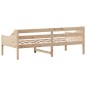 vidaXL Sofá cama madera maciza de pino 90x200 cm vidaXL Sofá cama madera maciza de pino 90x200 cm