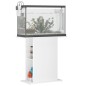 vidaXL Soporte acuario madera ingeniería blanco brillo 75x36x72,5 cm vidaXL Soporte acuario madera ingeniería blanco brillo 75x36x72,5 cm