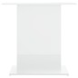vidaXL Soporte acuario madera ingeniería blanco brillo 75x36x72,5 cm vidaXL Soporte acuario madera ingeniería blanco brillo 75x36x72,5 cm