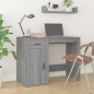 vidaXL Escritorio de madera contrachapada gris Sonoma 100x49x75 cm vidaXL Escritorio de madera contrachapada gris Sonoma 100x49x75 cm