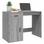vidaXL Escritorio de madera contrachapada gris Sonoma 100x49x75 cm vidaXL Escritorio de madera contrachapada gris Sonoma 100x49x75 cm