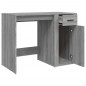 vidaXL Escritorio de madera contrachapada gris Sonoma 100x49x75 cm vidaXL Escritorio de madera contrachapada gris Sonoma 100x49x75 cm