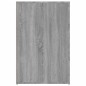 vidaXL Escritorio de madera contrachapada gris Sonoma 100x49x75 cm vidaXL Escritorio de madera contrachapada gris Sonoma 100x49x75 cm