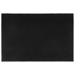 vidaXL Felpudo semicircular de fibra de coco natural 60x90 cm
