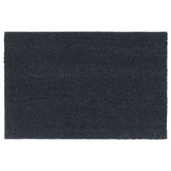 vidaXL Felpudos 2 unidades fibra de coco gris oscuro 40x60 cm