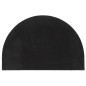 vidaXL Felpudo semicircular de fibra de coco gris oscuro 60x90 cm vidaXL Felpudo semicircular de fibra de coco gris oscuro 60x90 cm