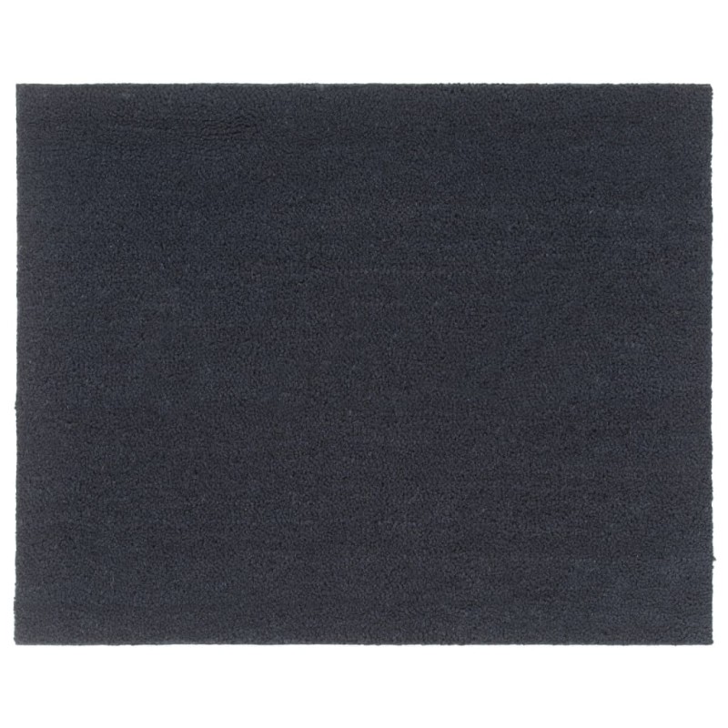 vidaXL Felpudo de fibra de coco gris oscuro 80x100 cm vidaXL Felpudo de fibra de coco gris oscuro 80x100 cm