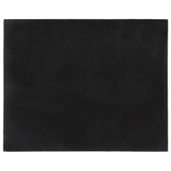 vidaXL Felpudo de fibra de coco gris oscuro 80x100 cm