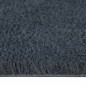 vidaXL Felpudo de fibra de coco gris oscuro 80x100 cm vidaXL Felpudo de fibra de coco gris oscuro 80x100 cm