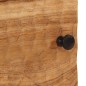 vidaXL Mesita de noche de madera maciza de acacia 40x33x46 cm