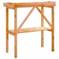 vidaXL Mesa para plantas con estante madera abeto marrón 78x38x82,5 cm vidaXL Mesa para plantas con estante madera abeto marrón 78x38x82,5 cm