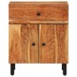 vidaXL Mesita de noche madera maciza de acacia 50x33x60 cm vidaXL Mesita de noche madera maciza de acacia 50x33x60 cm