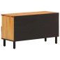 vidaXL Mueble de TV madera maciza de acacia 80x33x46 cm