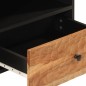 vidaXL Mueble de TV madera maciza de acacia 80x33x46 cm