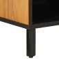 vidaXL Mueble de TV madera maciza de acacia 80x33x46 cm
