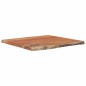 vidaXL Mesa auxiliar madera maciza acacia borde natural 40x40x2,5 cm vidaXL Mesa auxiliar madera maciza acacia borde natural 40x40x2,5 cm