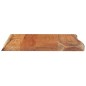 vidaXL Mesa auxiliar madera maciza acacia borde natural 40x40x2,5 cm vidaXL Mesa auxiliar madera maciza acacia borde natural 40x40x2,5 cm