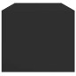 vidaXL Mesa de centro con puertas de vidrio negra 102x50x42 cm vidaXL Mesa de centro con puertas de vidrio negra 102x50x42 cm
