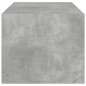 vidaXL Mesa de centro con puertas de vidrio grs hormigón 102x50x42 cm vidaXL Mesa de centro con puertas de vidrio grs hormigón 102x50x42 cm