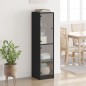 vidaXL Aparador con puertas de vidrio negro 35x37x142 cm vidaXL Aparador con puertas de vidrio negro 35x37x142 cm