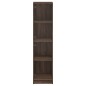 vidaXL Aparador con puertas de vidrio marrón roble 35x37x142 cm vidaXL Aparador con puertas de vidrio marrón roble 35x37x142 cm