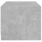 vidaXL Mesa de centro con puertas de vidrio grs hormigón 68x50x42 cm vidaXL Mesa de centro con puertas de vidrio grs hormigón 68x50x42 cm