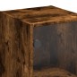 vidaXL Mueble de pared puertas de vidrio roble ahumado 35x37x68,5 cm vidaXL Mueble de pared puertas de vidrio roble ahumado 35x37x68,5 cm