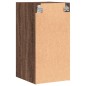 vidaXL Mueble de pared puertas de vidrio marrón roble 35x37x68,5 cm vidaXL Mueble de pared puertas de vidrio marrón roble 35x37x68,5 cm
