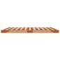 vidaXL Cama de palets madera maciza de pino marrón cera 180x200 cm vidaXL Cama de palets madera maciza de pino marrón cera 180x200 cm