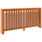 vidaXL Cubierta radiador madera maciza pino marrón cera 169x19x84 cm vidaXL Cubierta radiador madera maciza pino marrón cera 169x19x84 cm