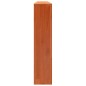 vidaXL Cubierta radiador madera maciza pino marrón cera 169x19x84 cm vidaXL Cubierta radiador madera maciza pino marrón cera 169x19x84 cm