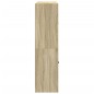 vidaXL Estantería con puertas madera roble Sonoma 136x37x142 cm vidaXL Estantería con puertas madera roble Sonoma 136x37x142 cm
