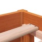 vidaXL Sofá cama de madera maciza de pino marrón cera 90x190 cm vidaXL Sofá cama de madera maciza de pino marrón cera 90x190 cm