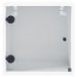 vidaXL Mesitas de noche con puertas de vidrio 2 uds blanco 35x37x35 cm vidaXL Mesitas de noche con puertas de vidrio 2 uds blanco 35x37x35 cm