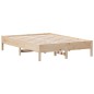 vidaXL Estructura de cama madera maciza de pino 120x190 cm vidaXL Estructura de cama madera maciza de pino 120x190 cm