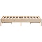 vidaXL Estructura de cama madera maciza de pino 120x190 cm vidaXL Estructura de cama madera maciza de pino 120x190 cm