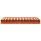 vidaXL Estructura de cama madera maciza pino marrón cera 100x200 cm vidaXL Estructura de cama madera maciza pino marrón cera 100x200 cm