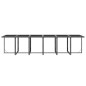 vidaXL Set comedor jardín 13 pzas con cojines ratán sintético gris vidaXL Set comedor jardín 13 pzas con cojines ratán sintético gris