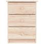 vidaXL Mesita de noche ALTA madera maciza de pino 41x35x55 cm vidaXL Mesita de noche ALTA madera maciza de pino 41x35x55 cm
