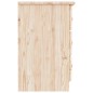 vidaXL Mesita de noche ALTA madera maciza de pino 41x35x55 cm vidaXL Mesita de noche ALTA madera maciza de pino 41x35x55 cm