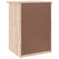 vidaXL Mesita de noche ALTA madera maciza de pino 41x35x55 cm vidaXL Mesita de noche ALTA madera maciza de pino 41x35x55 cm