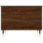 vidaXL Mesa de centro madera contrachapada roble marrón 60x44,5x45 cm vidaXL Mesa de centro madera contrachapada roble marrón 60x44,5x45 cm