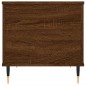 vidaXL Mesa de centro madera contrachapada roble marrón 60x44,5x45 cm vidaXL Mesa de centro madera contrachapada roble marrón 60x44,5x45 cm
